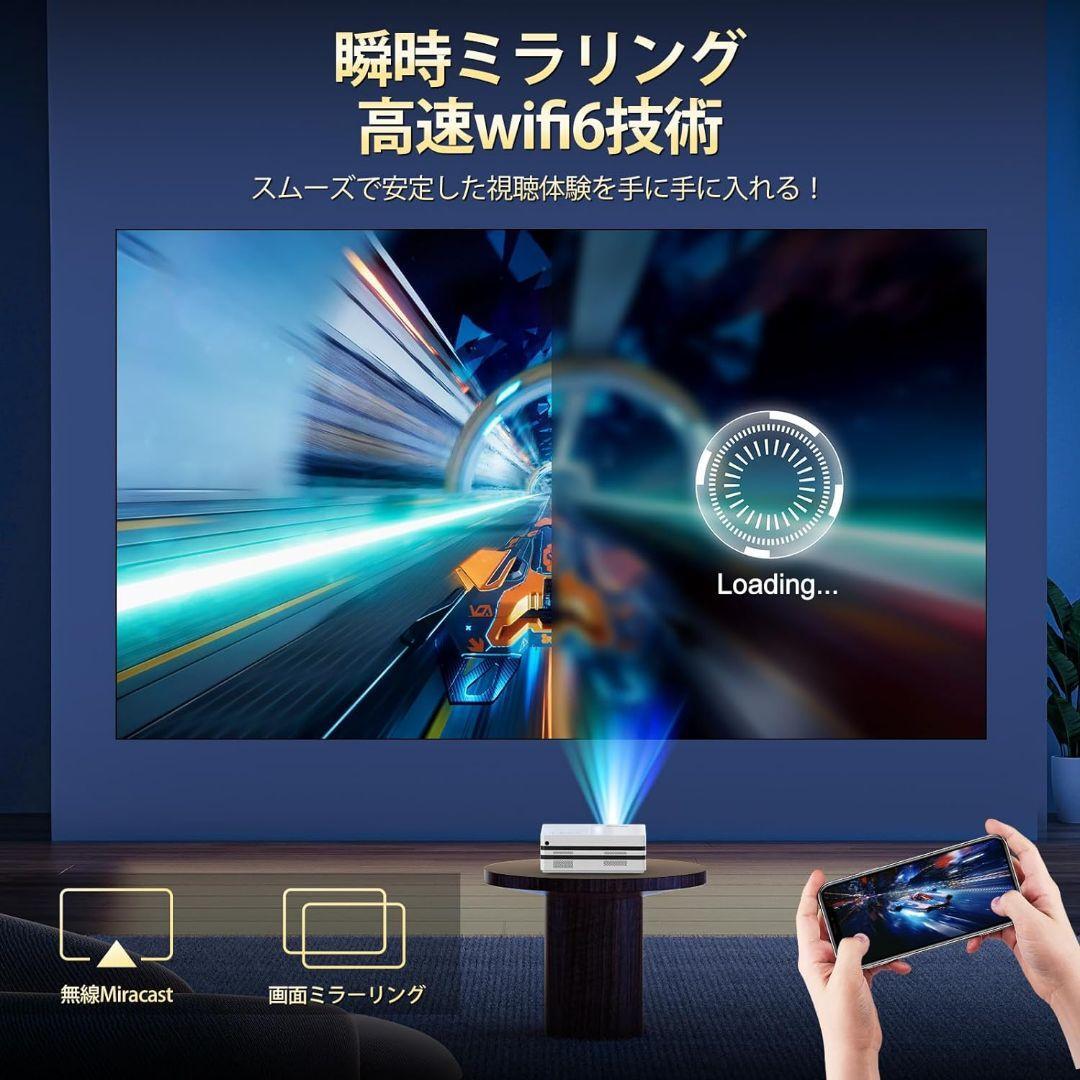 Netflix公式 プロジェクター Android TV搭載 9000+アプリ Netflix公式 プロジェクター Android TV搭載 9000+アプリ
