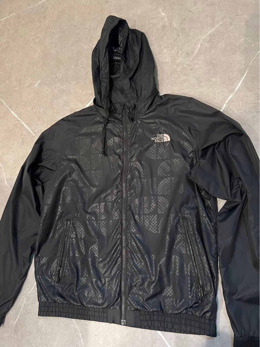 ノースフェイス THE NORTH FACE  メンズM  フード収納可能　薄手ナイロンパーカー 美品 正規輸入本物