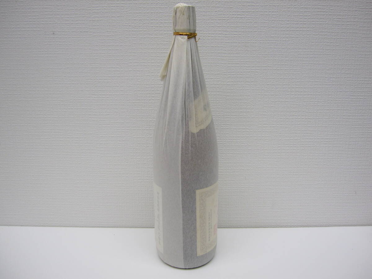 1772 酒祭 焼酎祭 森伊蔵 旧ラベル 1800ml 25度 未開栓 森伊蔵酒造 かめ壺焼酎 本格焼酎 芋焼酎 鹿児島 和紙破れ有_画像4