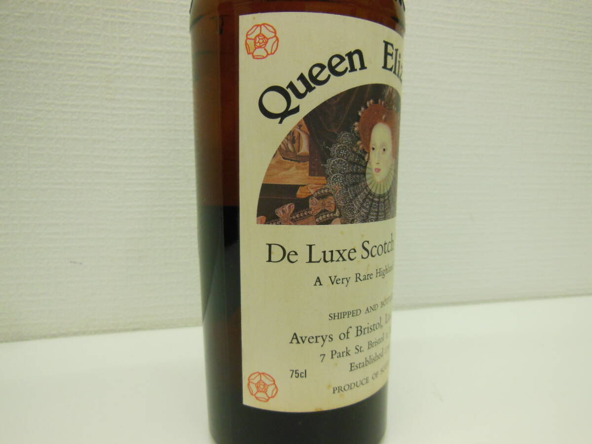 1943 酒祭 洋酒祭 クイーンエリザベス デラックス 750ml 43度 未開栓 ウイスキー Queen Elizabeth De Luxe Scotch Whisky 古酒_画像9