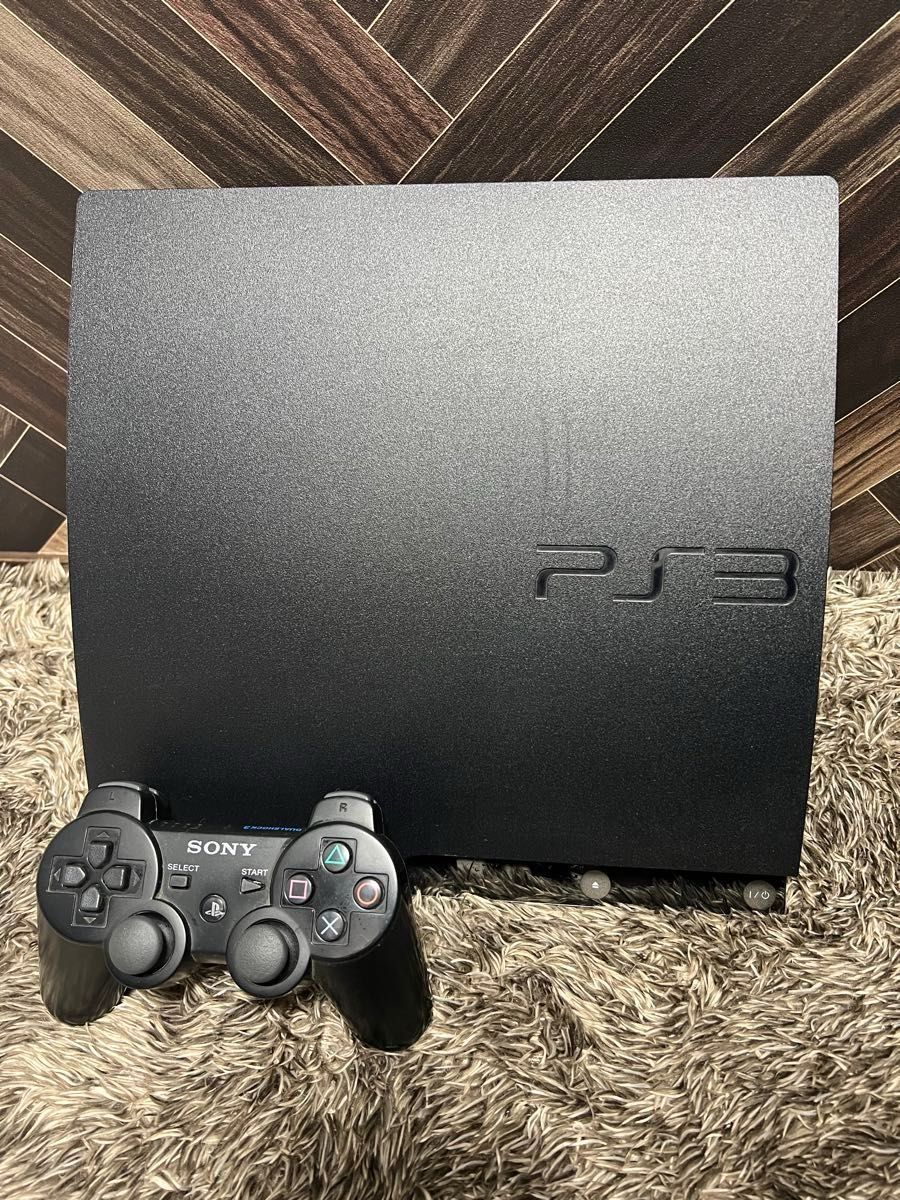 PS3 CECH-2000A 120GB ブラック本体　ソフト3本セット