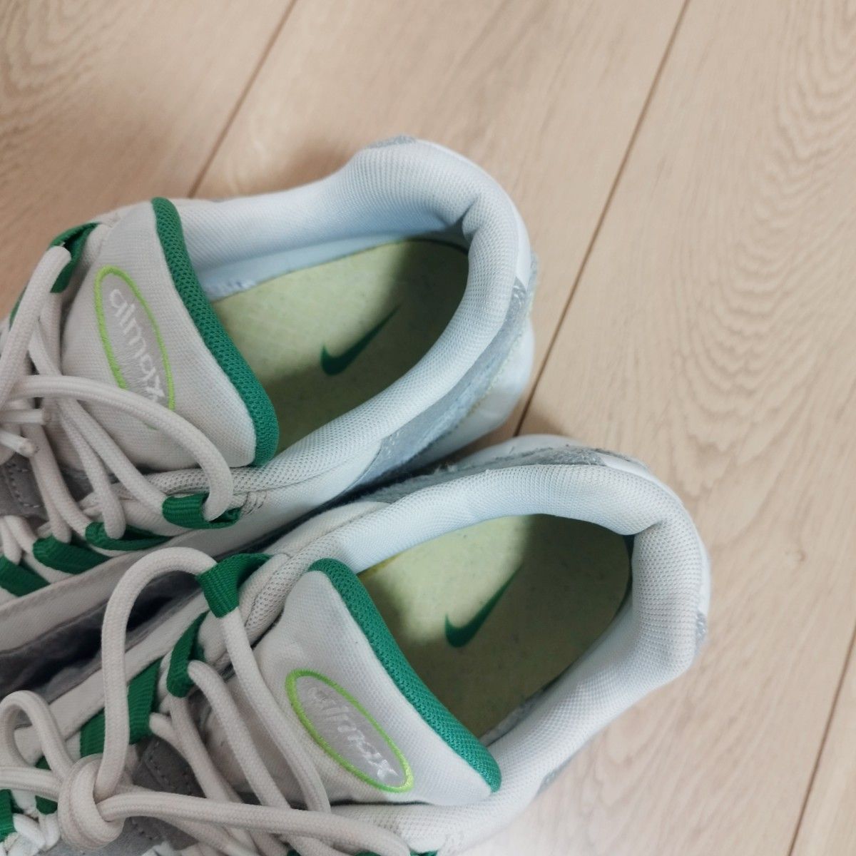 ナイキ エアマックス95 ホワイトグリーン AIR MAX 95 ナイキ エアマックス95 ホワイトグリーン AIR MAX 95