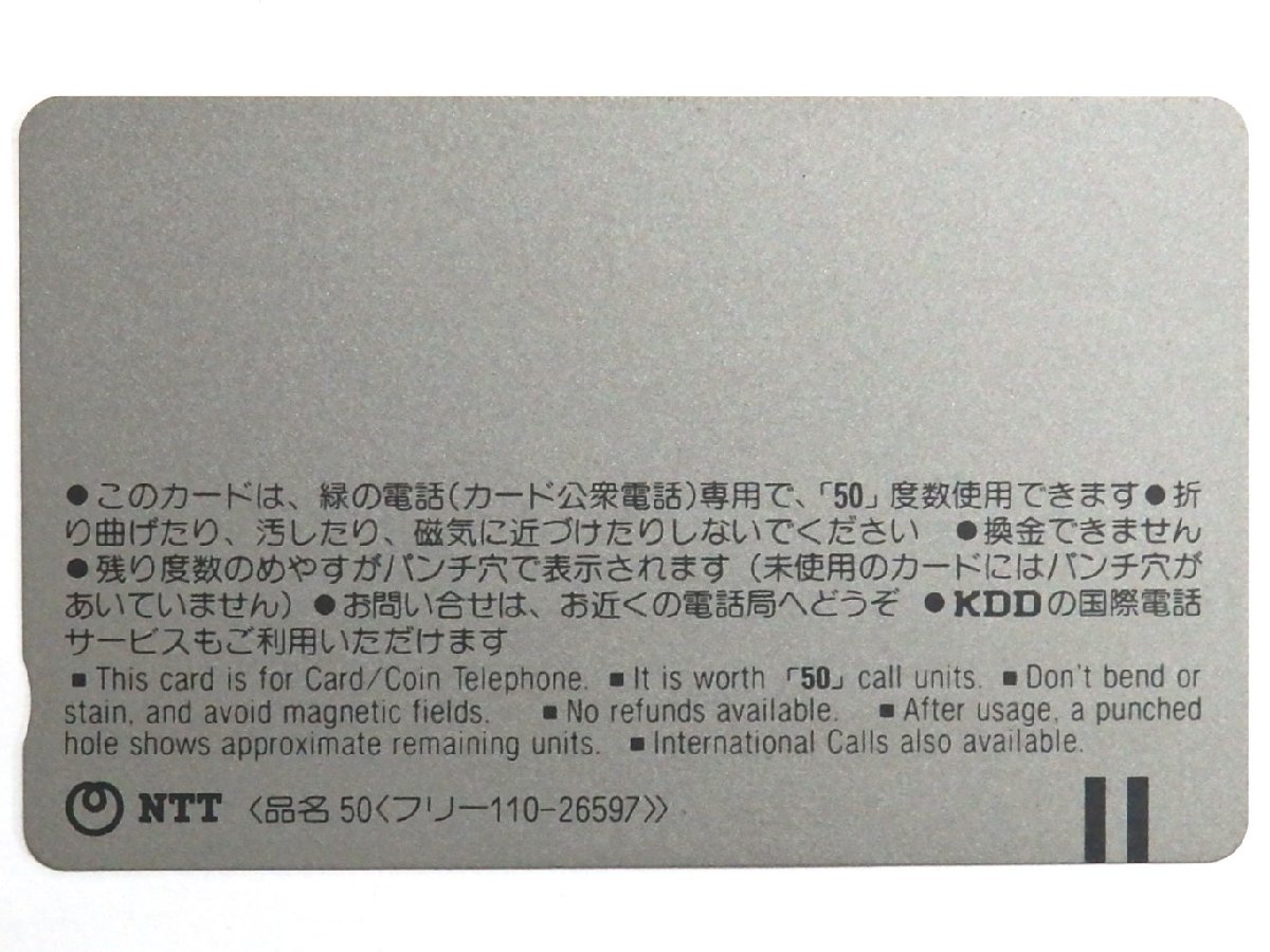 レアテレカ!! 未使用 テレカ 50度数×2枚 酒井法子 のりピー Sum music CICビクタービデオ 女優 歌手 タレント アイドル ○P_画像3