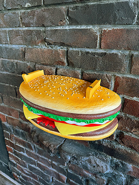 ハンバーガー　シェルフ　壁掛け＆平置き ■ アメリカン雑貨 アメリカ雑貨_画像8