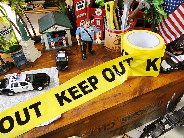  keep out barricade tape KEEP OUT America miscellaneous goods party decoration 