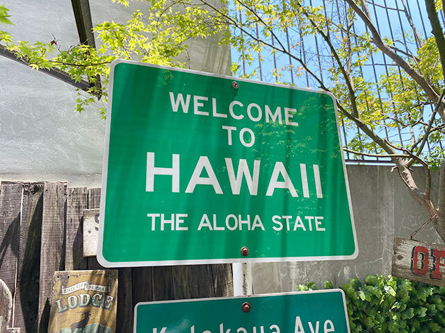 アメリカン　トラフィックサイン（ウェルカム　トゥ　ハワイ）　MADE IN U.S.A.　WELCOME TO HAWAII_画像6