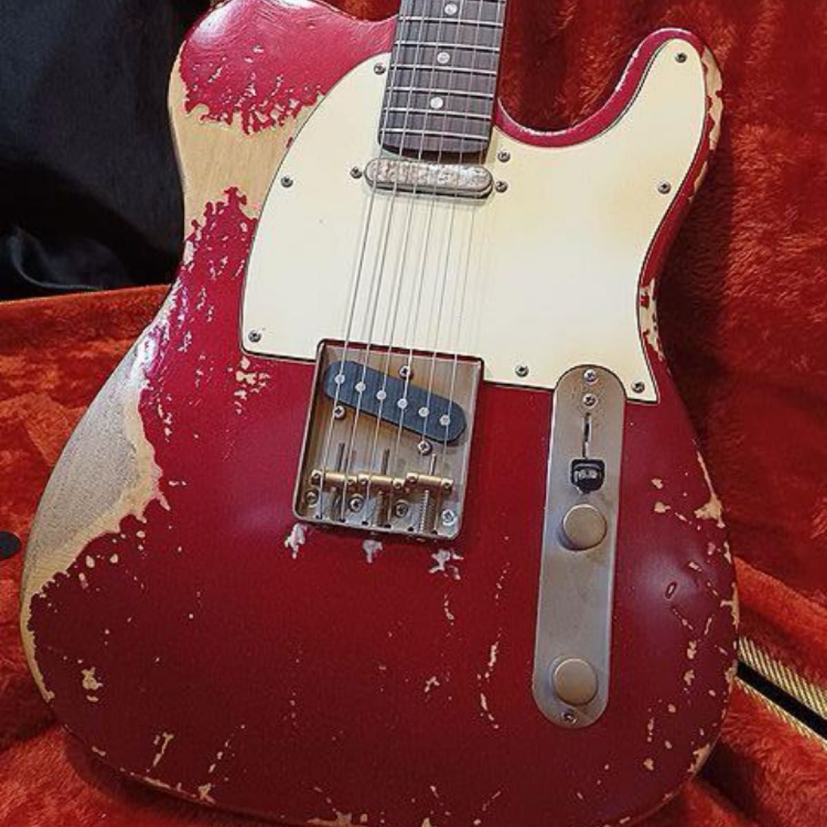 Component Custom Relic C.A.R Telecaster レリック　テレキャスター　キャンディアップルレッド