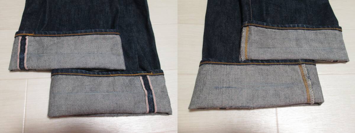 濃紺 極上 リーバイス LEVI'S 501XX 47501 47501-0117 アメリカ製 W34 赤ミミ (LE-226) 37501 44501 55501 66501 54501 50155 50154 501_画像10