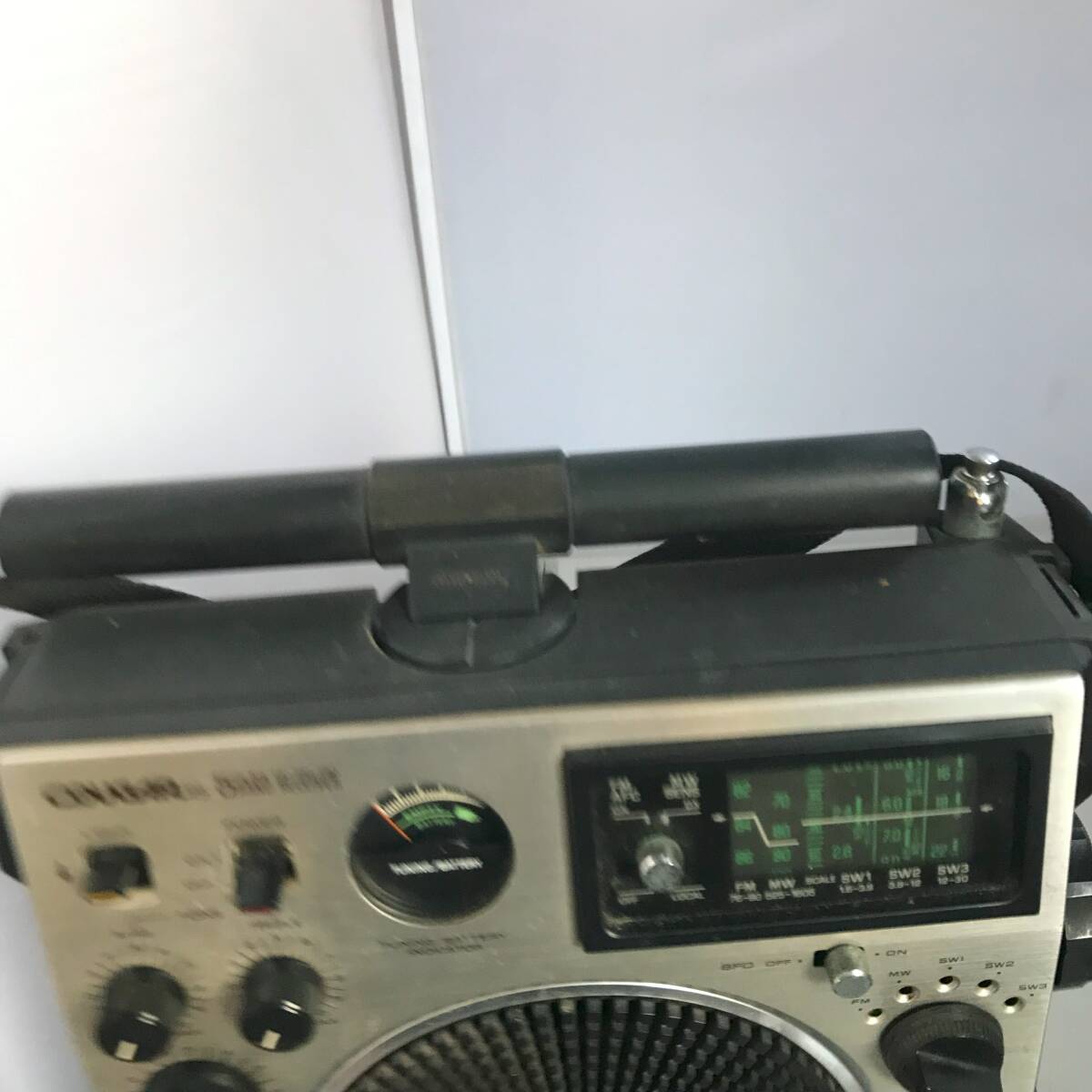 〇ナショナル パナソニック RF-1150 COUGAR クーガ 5バンドラジオ SW1-SW3 MW FM 音出し確認 5バンドレシーバー　【24/0314/0_画像2