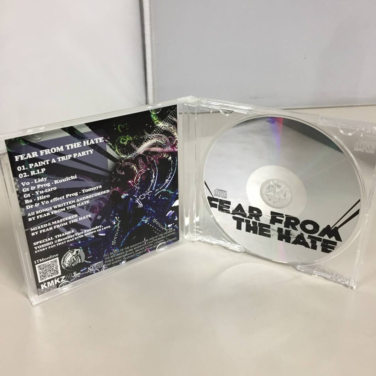 ◆DISC美品 FEAR FROM THE HATE / PAINT A TRIP PARTY / R.I.P CD　【24/0330/01_画像2