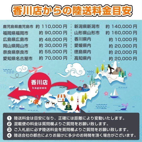 香川~880km配送無料 香川 ヤンマー トラクター EG437Y キャビン 37馬力 1939時間 ロータリー RC170AS 作業幅：約1700mm エコトラ 四国 中古_画像10