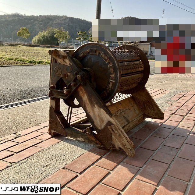 兵庫 足踏み脱穀機 脱穀機 脱穀 足踏み ペダル式 愛農号 稲 麦 大豆 そば ソバ 蕎麦 穀物 アンティーク ■3924031482西120の画像1