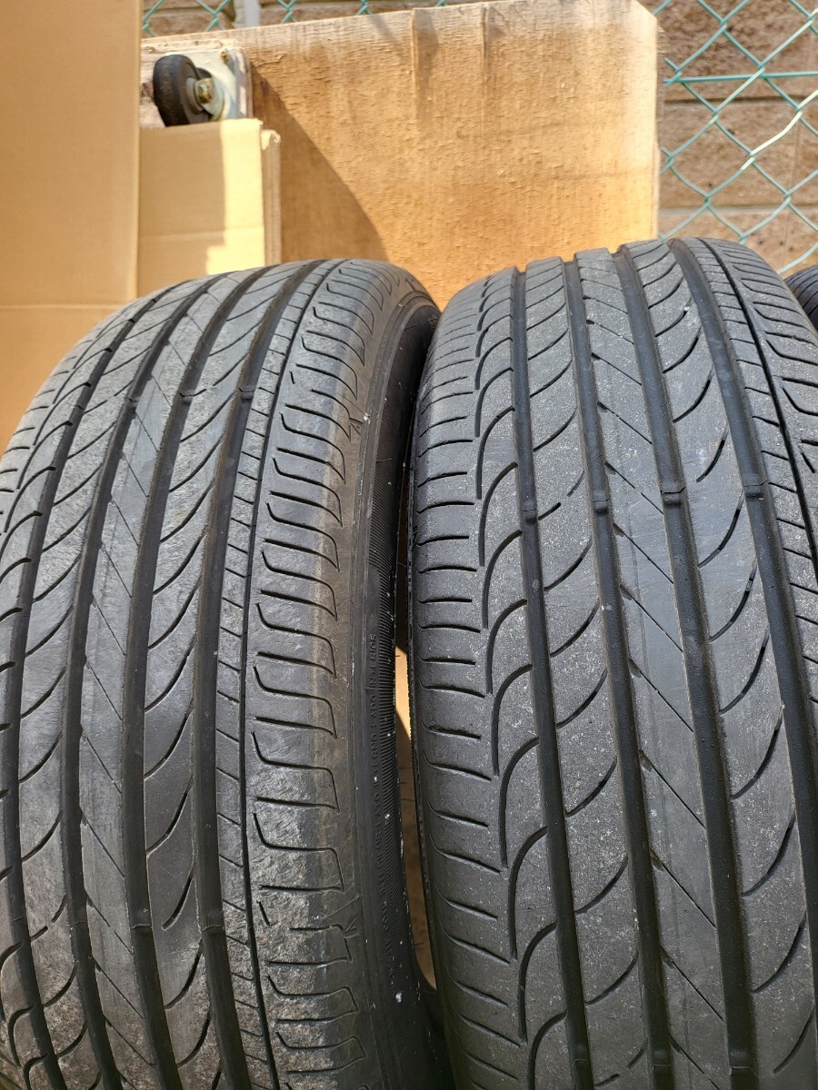 【美品】ホンダ 純正ホイールタイヤ ステップワゴン ハイブリッド RP3 RP4 RP5 6J 16インチ 114.3 5穴 205/60R16 バリ溝 4本セット_画像7