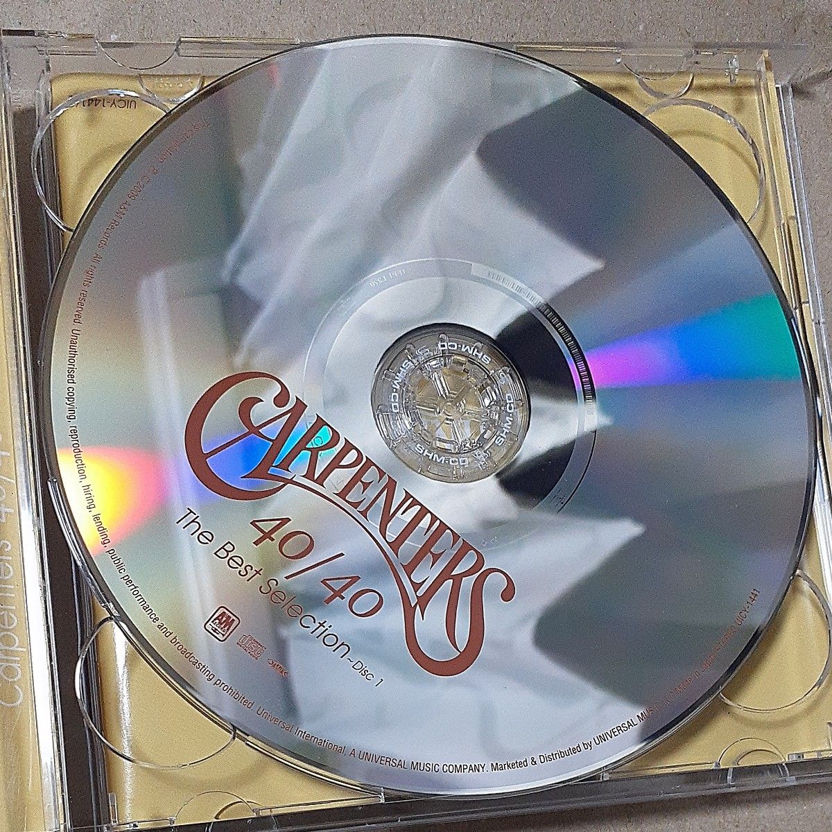 カーペンターズ 40/40 ベストセレクション SHM-CD