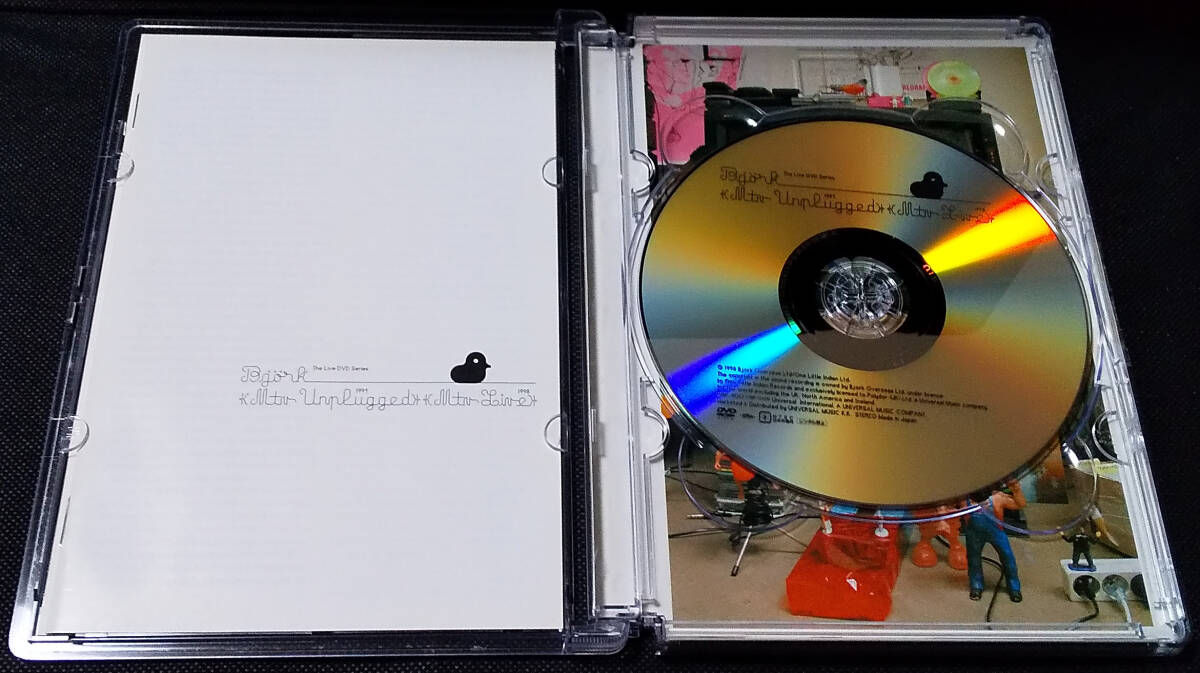 Bjork - MTV Unplugged & Live 国内盤 DVD, NTSC, Regions2 Universal - UIBP-9013 ビョーク 2001年 Sugarcubes_画像3