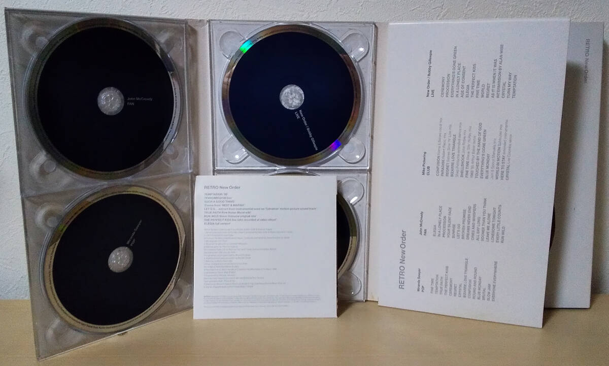 New Order - [限定12000 BONUS CD付] Retro UK盤 4xCD+1CD BOX SET, Ltd Edition 0927 49499 2 ニュー・オーダー 2002年 JOY DIVISION_画像7