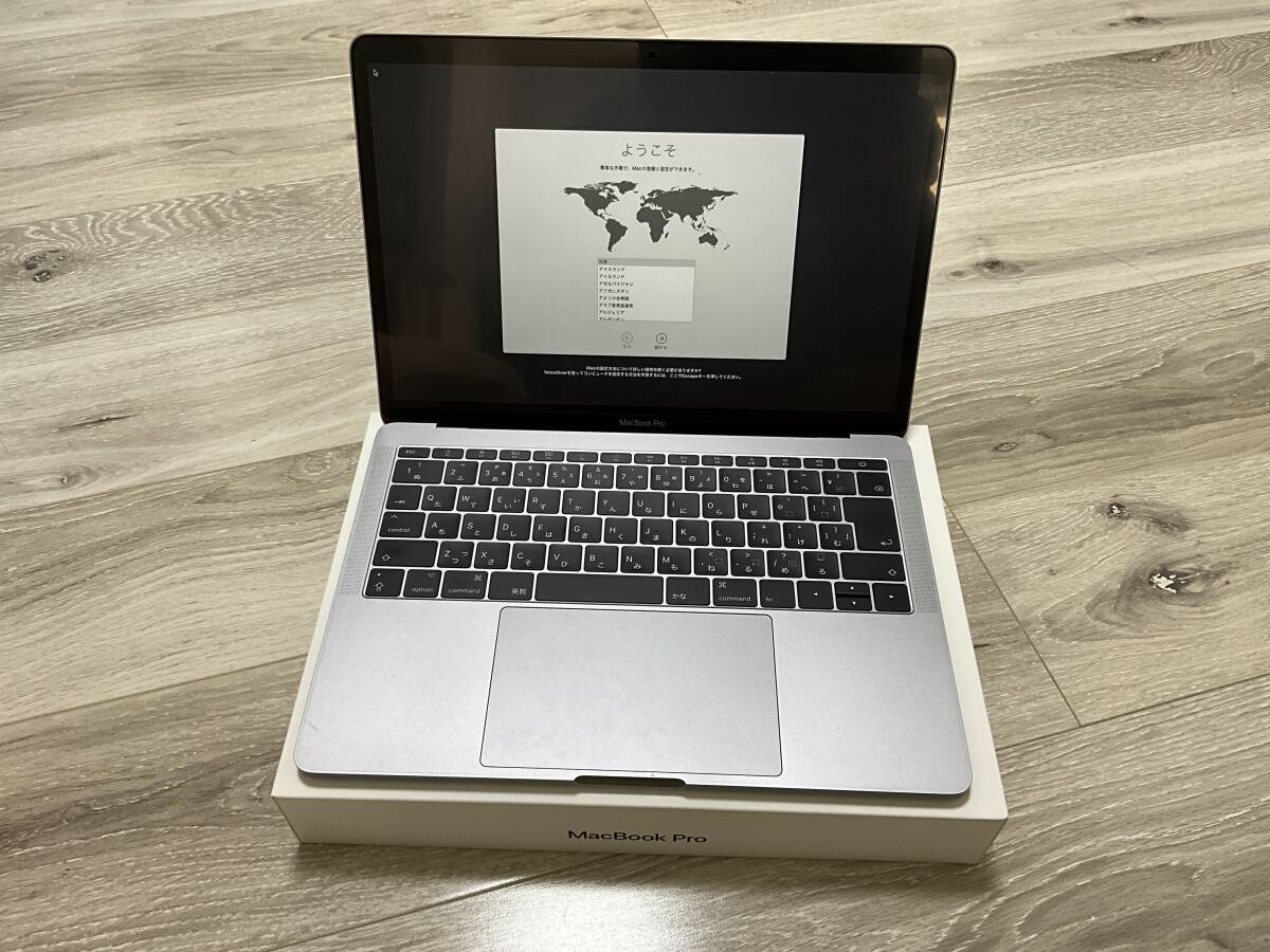MacBook Pro 13-inch 2017 スペースグレイ RAM16GB SSD1TB_画像1