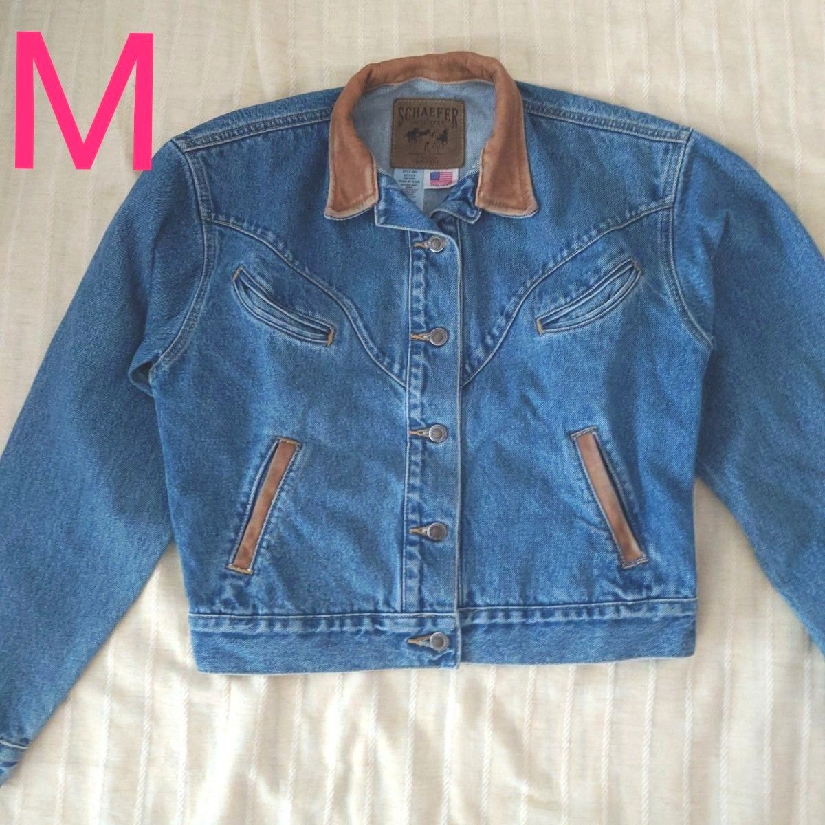 SCHAEFER VINTAGE JACKET デニムジャケット レディース SCHAEFER VINTAGE JACKET デニムジャケット レディース