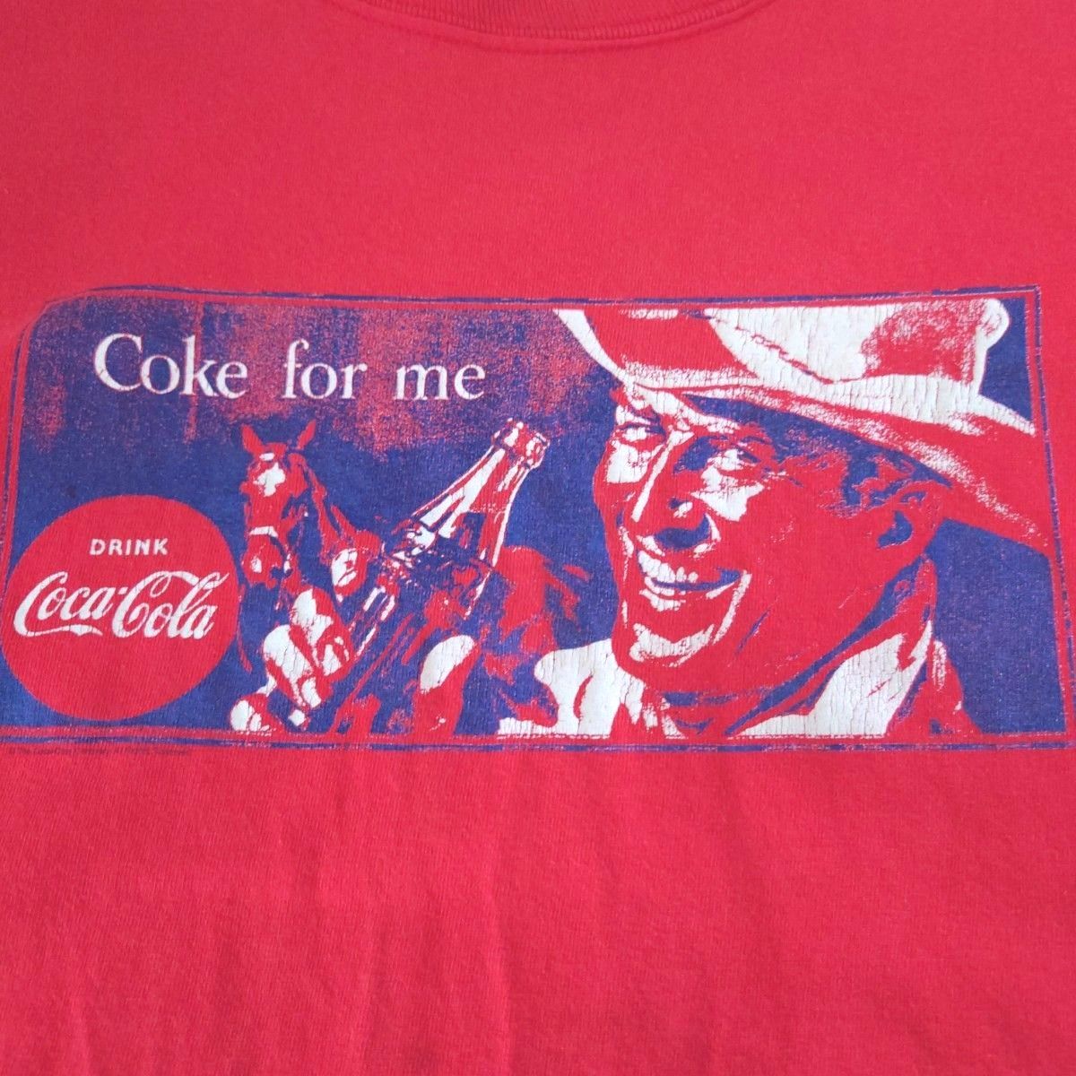希少　コカコーラ　ビンテージＴシャツ　USA製　Coca-Cola　Ｔシャツ　分かる方　アメリカンヴィンテージ