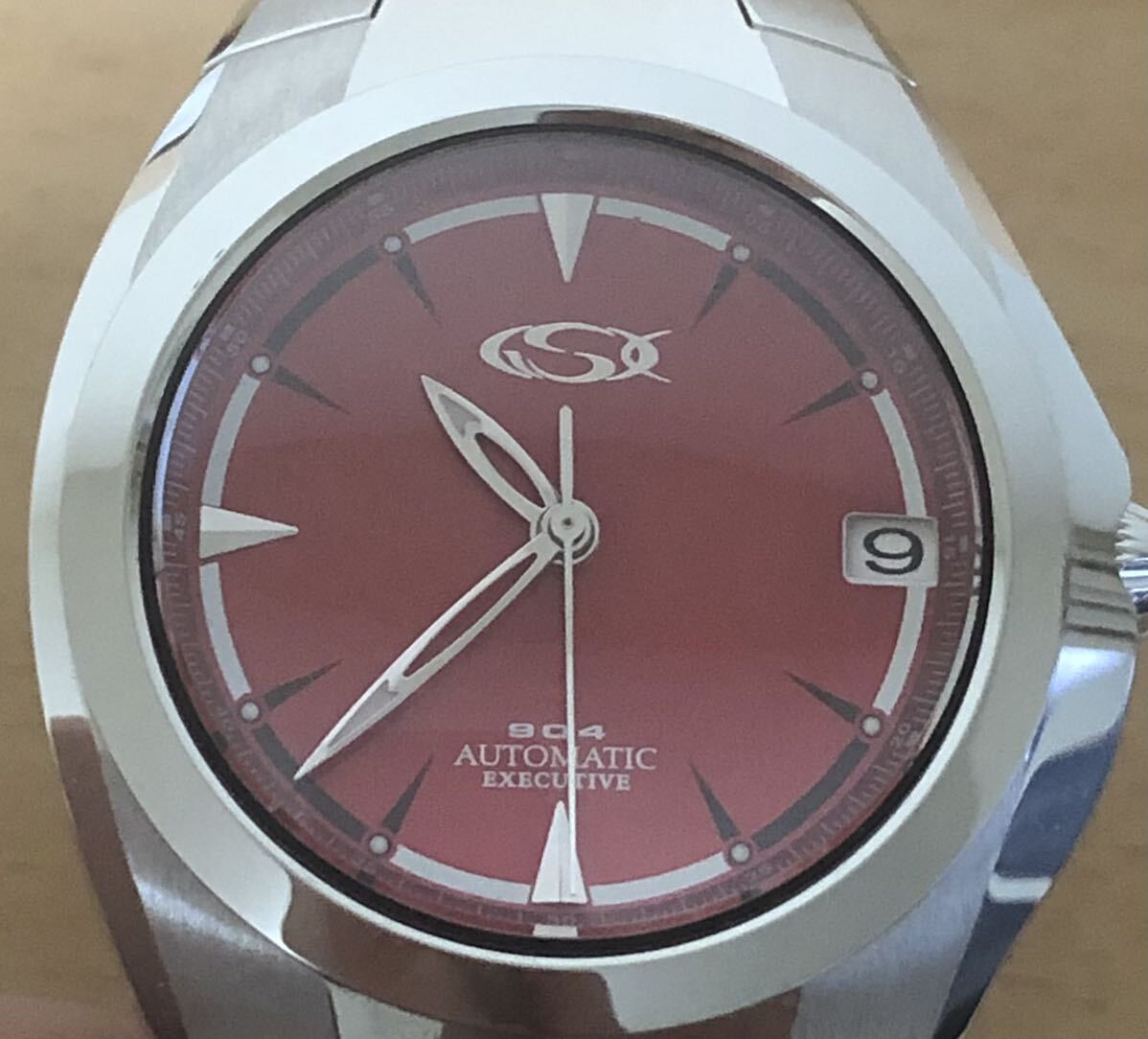 258-0721 GSX 904 EXECUTIVE メンズ腕時計　自動巻き　金属ベルト　GSX904 SRD00070 動作確認済み_画像3
