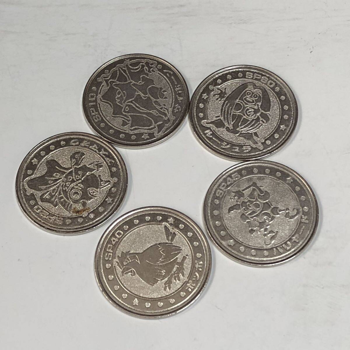 m183-0950-15 当時物 ポケモンメタルコイン まとめ売り メダル 