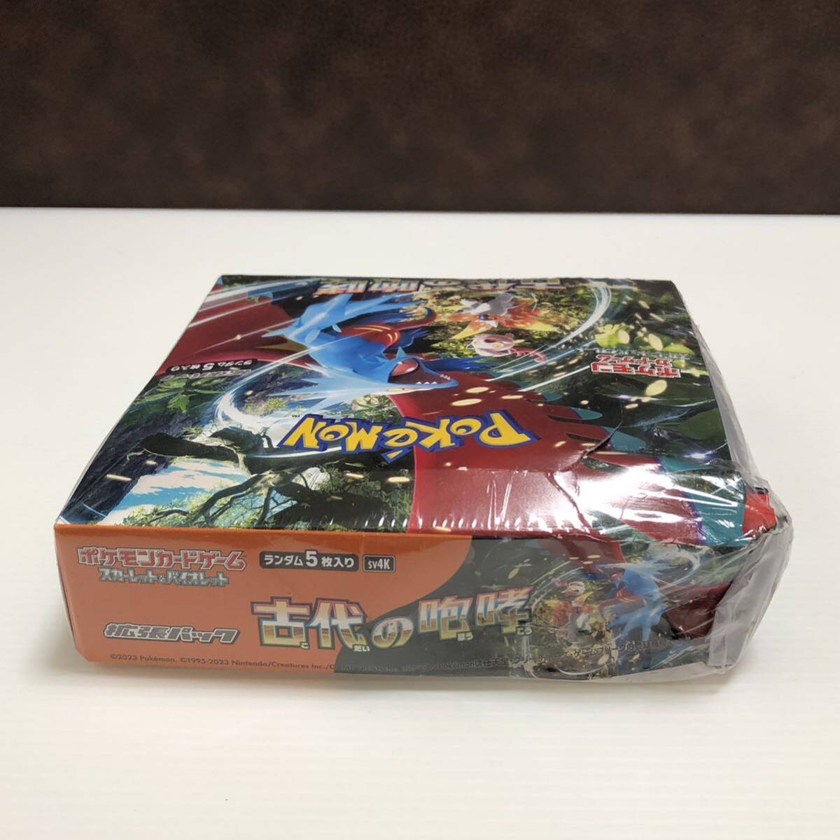 m203-0014-15 ポケモンカードゲーム スカーレット&バイオレット 古代の咆哮 拡張パック 1BOX _画像3