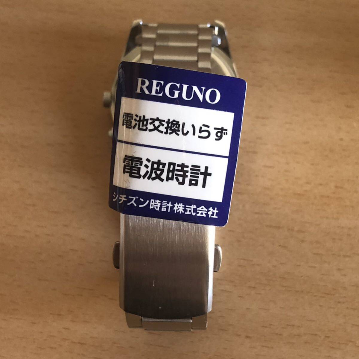 261-0564 CITIZEN シチズン　REGUNO レグノ　メンズ腕時計　金属ベルト　電波ソーラー　H415-T017274 動作確認済み　ジャンク_画像6