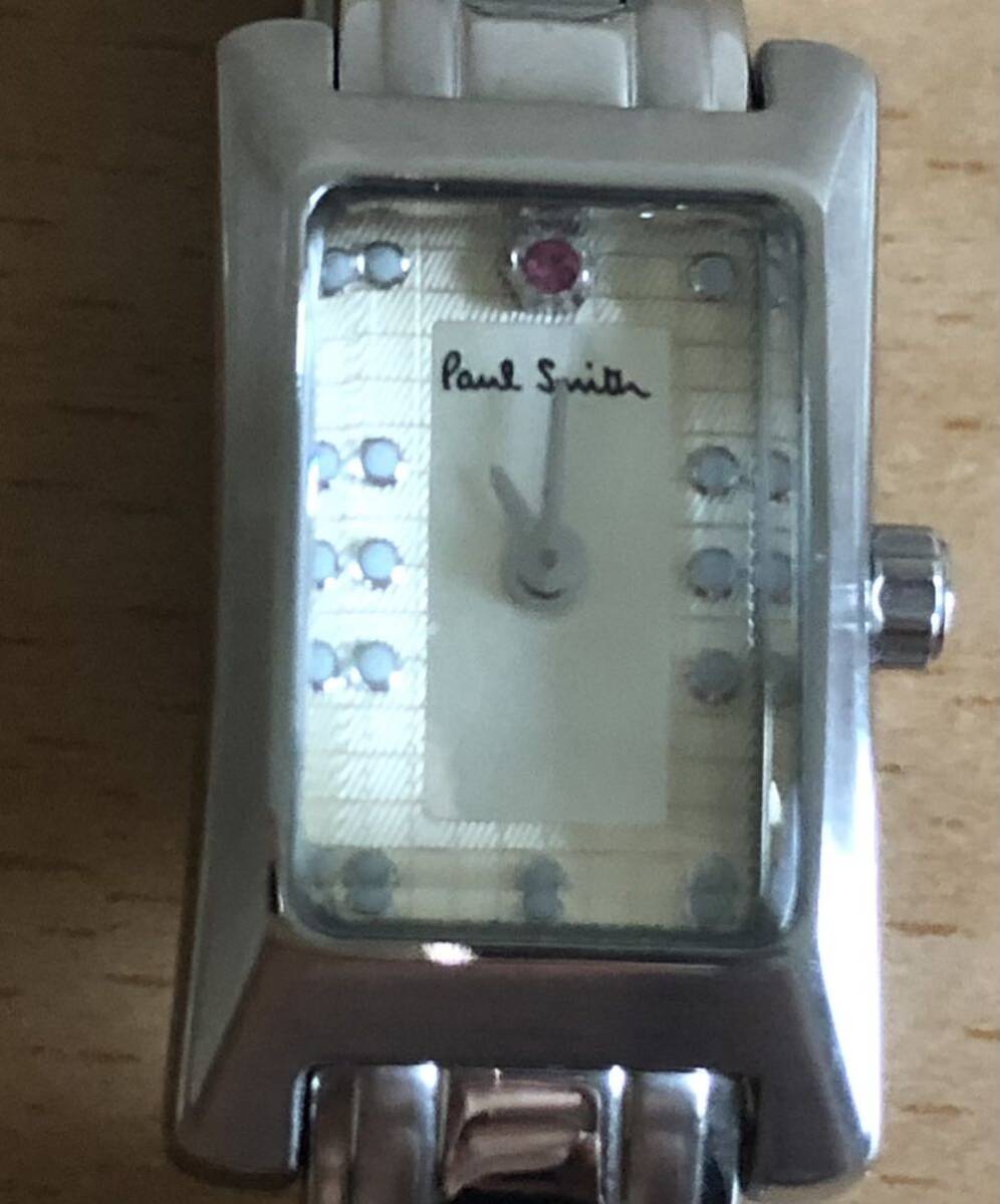 250-0401 Paul Smith ポールスミス レディース腕時計 金属ベルト クオーツ 5421-S055431 電池切れ 動作未確認の画像1