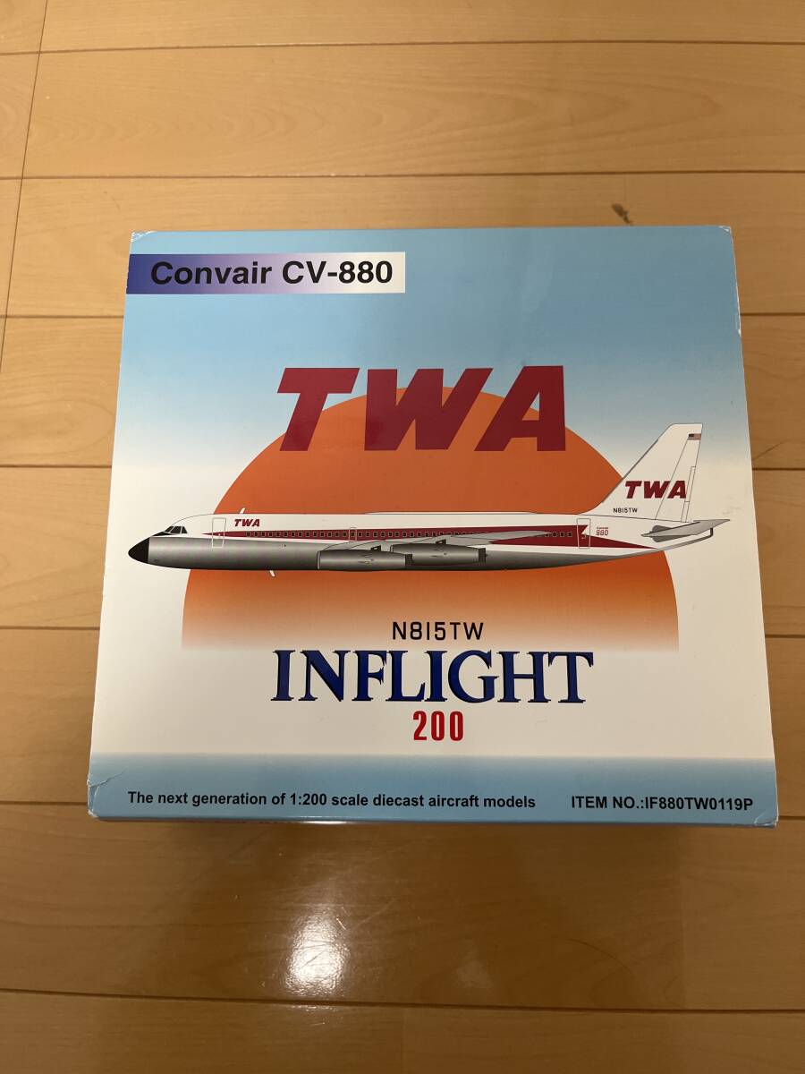 INFLIGHT200 TWA　 CV880 1/200_画像1