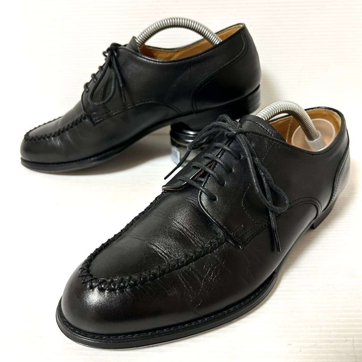 [ high grade line ]REGAL INTERNATIONAL COLLECTION Reagal Inter National collection U chip leather shoes 23.5cm black *CV