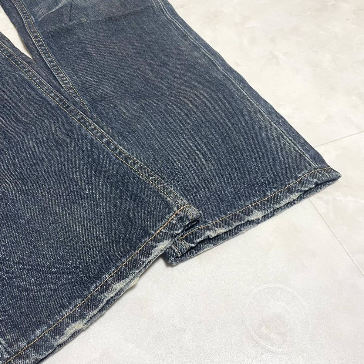 リーバイス Levi's 511 ストレートデニムパンツ ジーンズ インディゴブルー サイズW30 L32 ウエスト77cm ＊CTの画像7