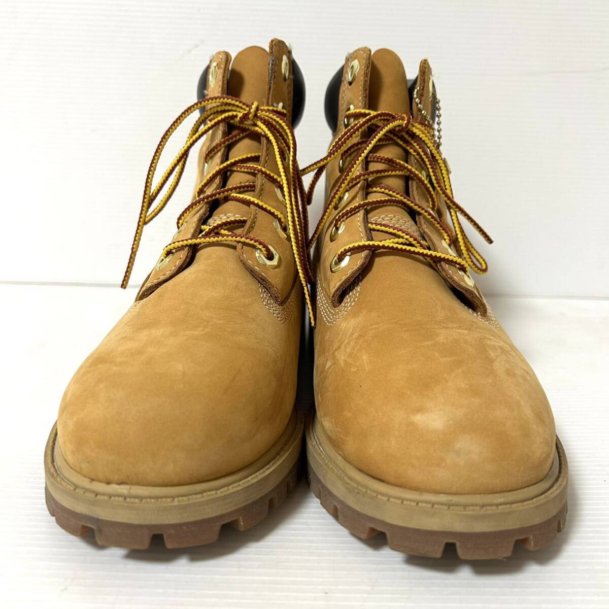 【新品同様】TIMBERLAND 6inch PREMIUM BOOT ティンバーランド 6インチ プレミアム ブーツ 12909 water ploof 23cm ライトブラウン　＊7