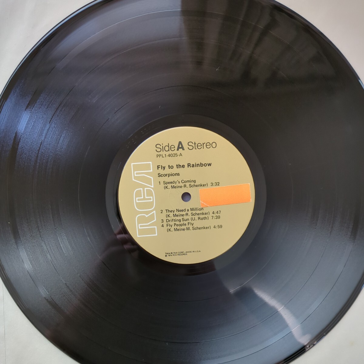 US original scorpions fly to the rainbow スコーピオンズ analog record レコード LP アナログ vinyl_画像5