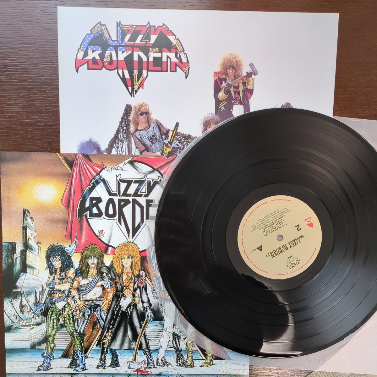 HR HM レコードまとめ led zeppelin ozzy osbourne dokken jeff beck aerosmiths kiss analog record レコード LP アナログ vinyl_画像2