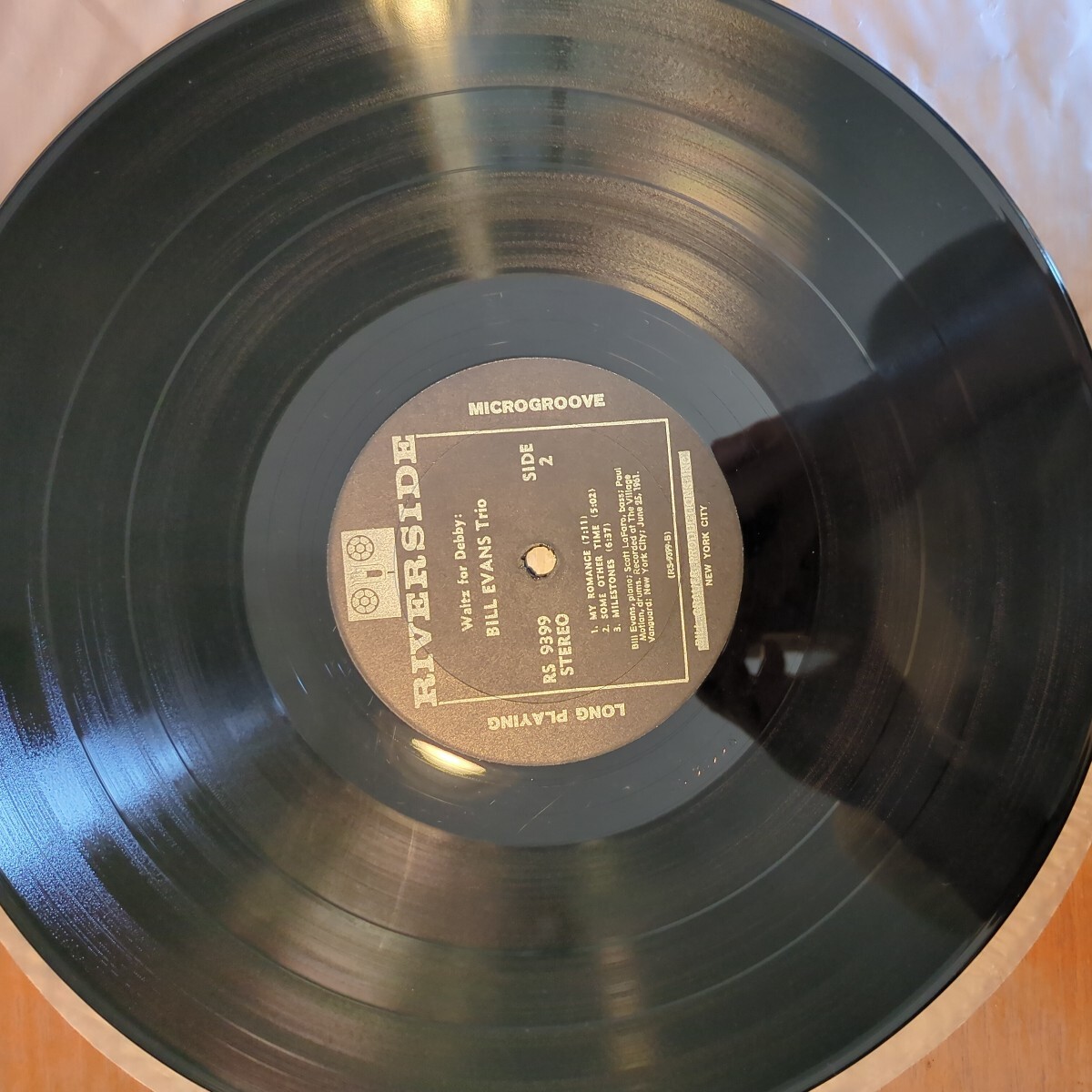 US Bill Evans Trio Waltz For Debby ビル・エヴァンス jazz analog record レコード LP アナログ vinyl RIVERSIDE_画像8