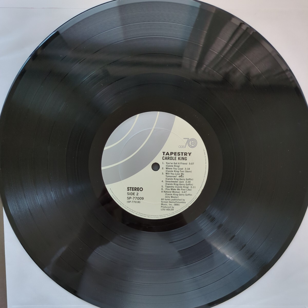 高音質 classic records Quiex-SVP BG carole king tapestry キャロル・キング つずれおり US盤 recordレコード LP アナログ vinyl _画像9