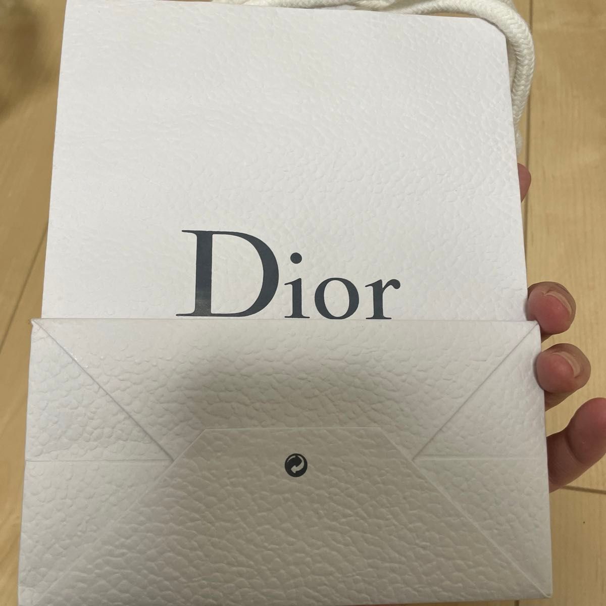 【カテゴリ変更ok→クーポンで300円可能】Dior ショッパー ショップ袋 クリスチャンディオール 紙袋 ディオール