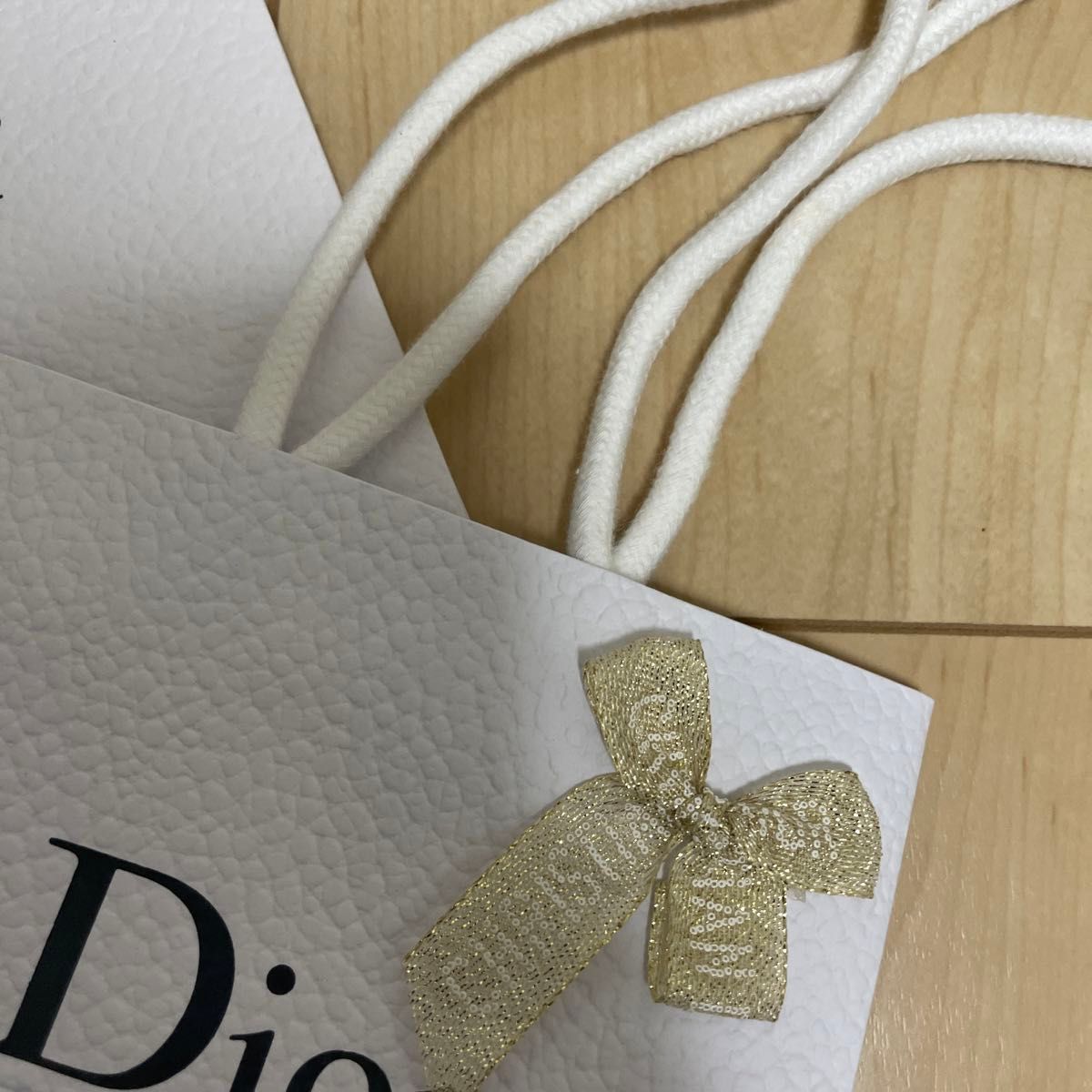 【カテゴリ変更ok→クーポンで300円可能】Dior ショッパー ショップ袋 クリスチャンディオール 紙袋 ディオール