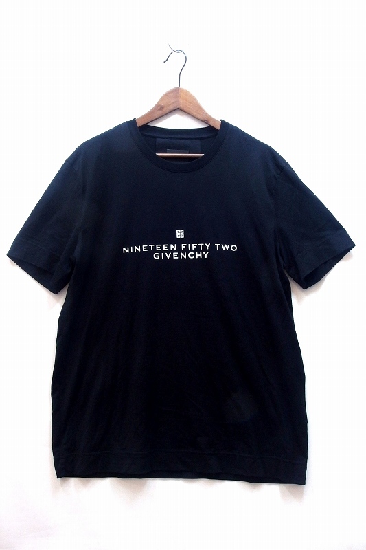 メーカー包装済】 メンズ 半袖Tシャツ 1952 Black 【22AW】 GIVENCHY