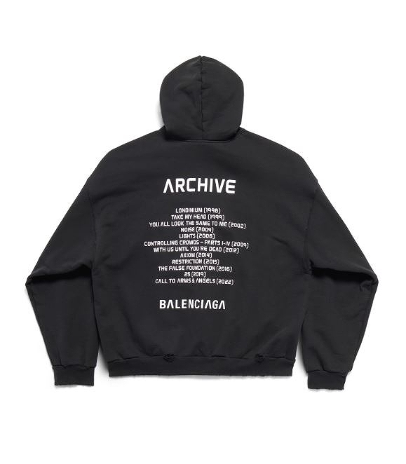 バレンシアガ ARCHIVE SERIES CONNECTED HOODIE Aパーカー メンズ ・XS 744457TQVA61569 sy4806210628_画像2