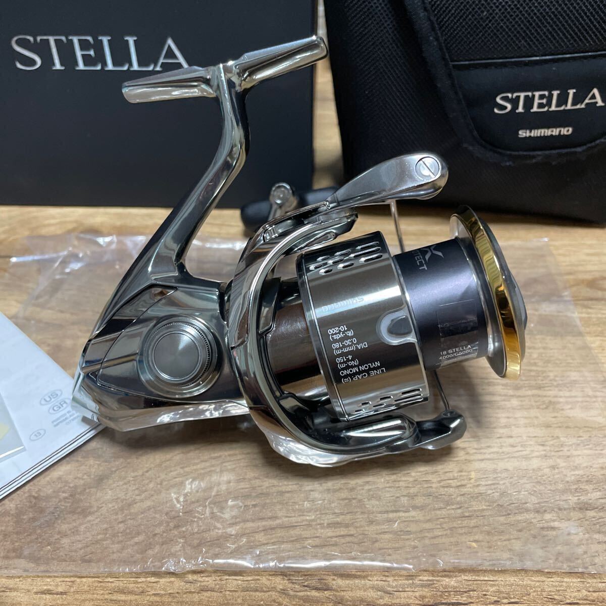 SHIMANO シマノ 18 ステラ 4000 xgの画像3