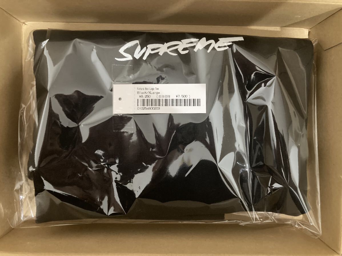 【黒XL】Supreme Futura Box Logo Tee シュプリーム
