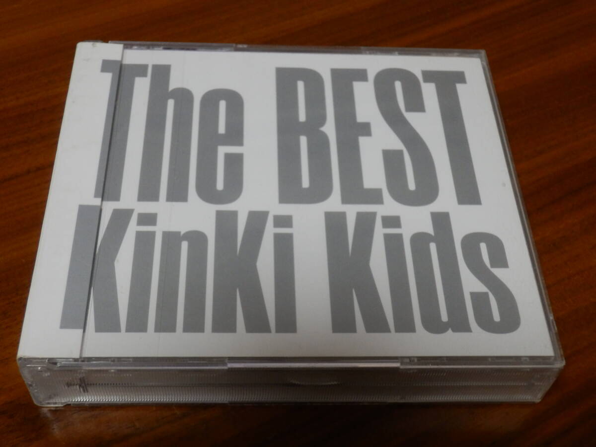 Kinki Kids CD3枚組ベストアルバム「The BEST Kinki Kids」 堂本光一 堂本剛 レンタル落ち 帯あり_画像1