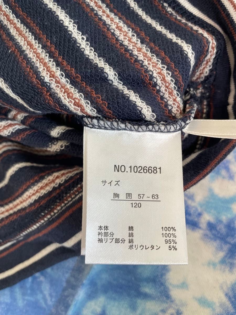 新品タグ付き　Tシャツ＆usedコトリロンT(120)