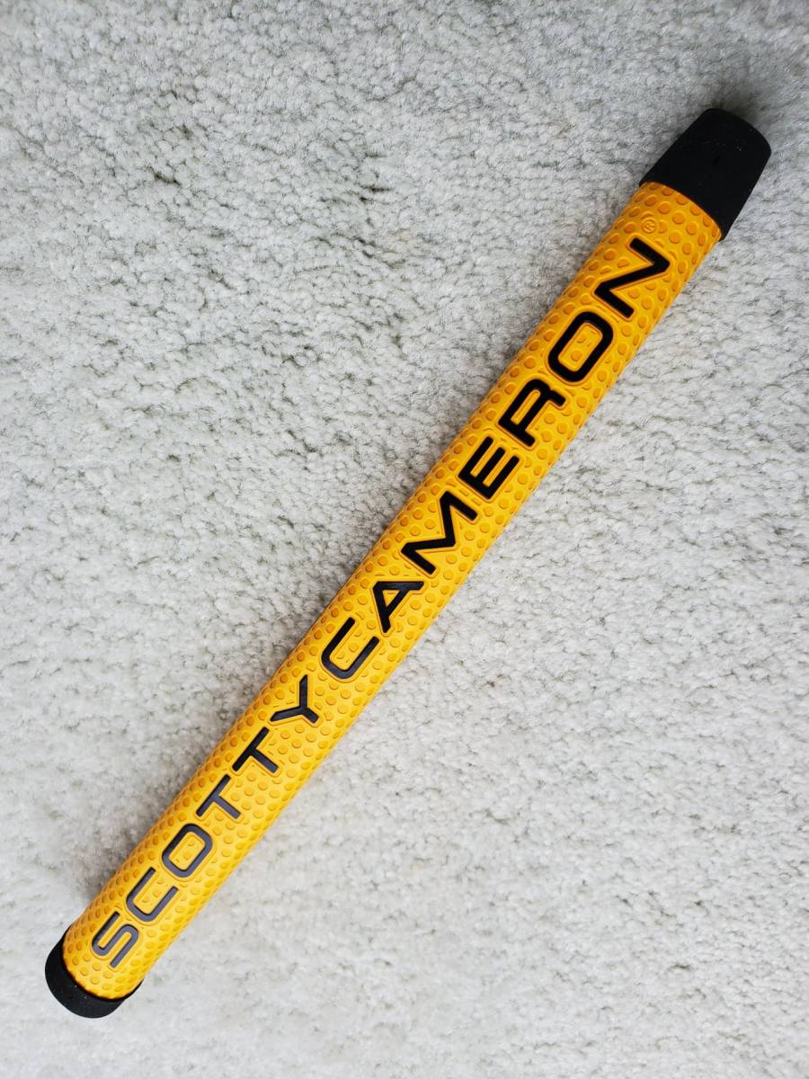 即決あり！ SCOTTY CAMERON スコッティ キャメロン パターグリップ  マタドール MID YELLOW イエローの画像1