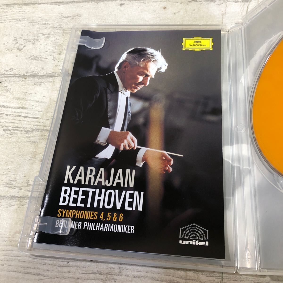 DVD beige to-ven symphony no. 4 number * no. 5 number . life no. 6 number rice field .kalayan Berlin * Phil is - moni - orchestral music . click post correspondence .
