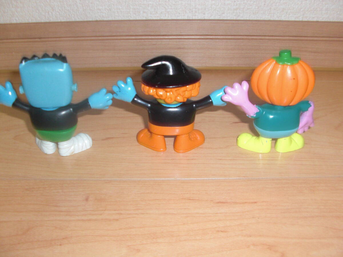  Vintage Burger King mi-ru toy 80s Halloween Good Goblin 3 body set Ame toy 1989 Monstar 