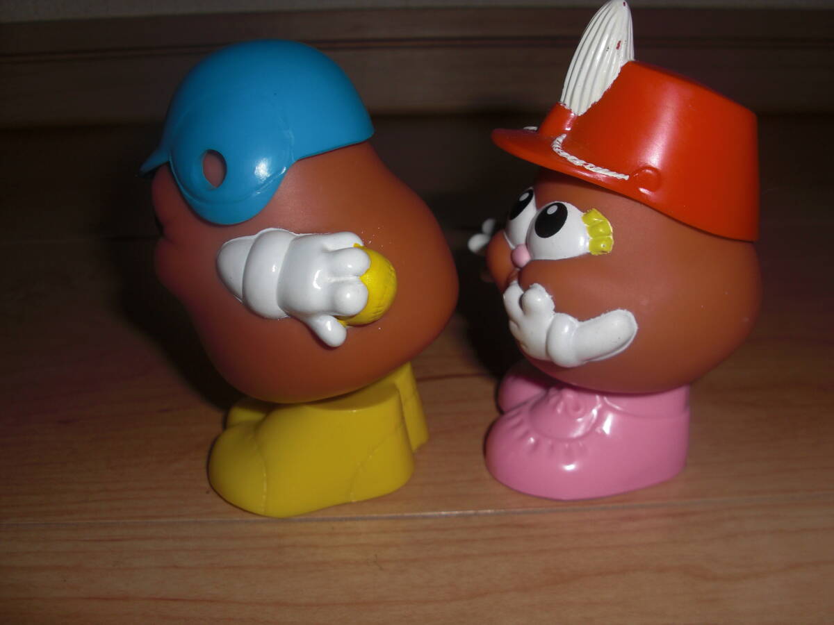 PLAY SKOOL POTATO HEAD KIDS ポテトヘッドキッズ ミールトイ ビンテージ 2体セット アドバタイジング アメトイ 80s フィギュア_画像5