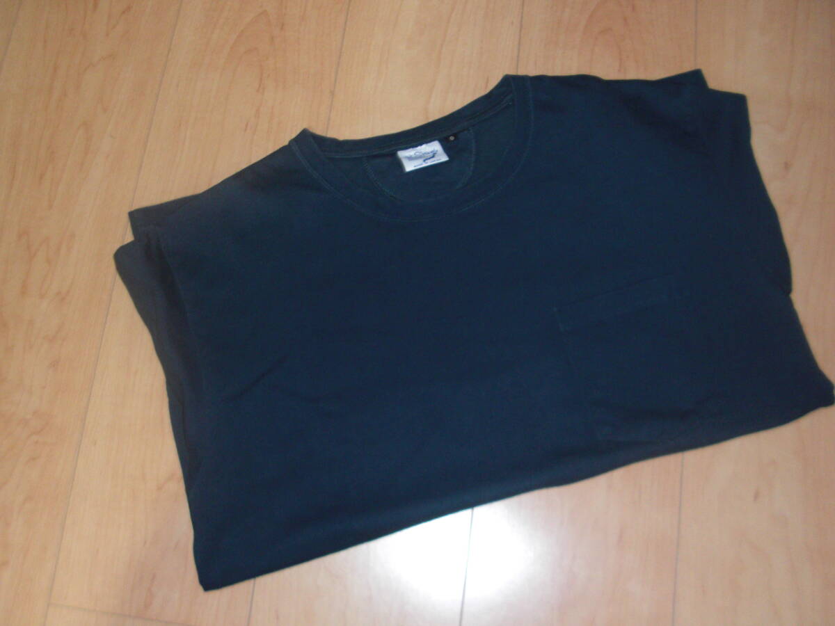 orslow オアスロウ Pocket T-shirt (UNISEX)ポケットTシャツ （0） 日本製 レディース ネイビー_画像4