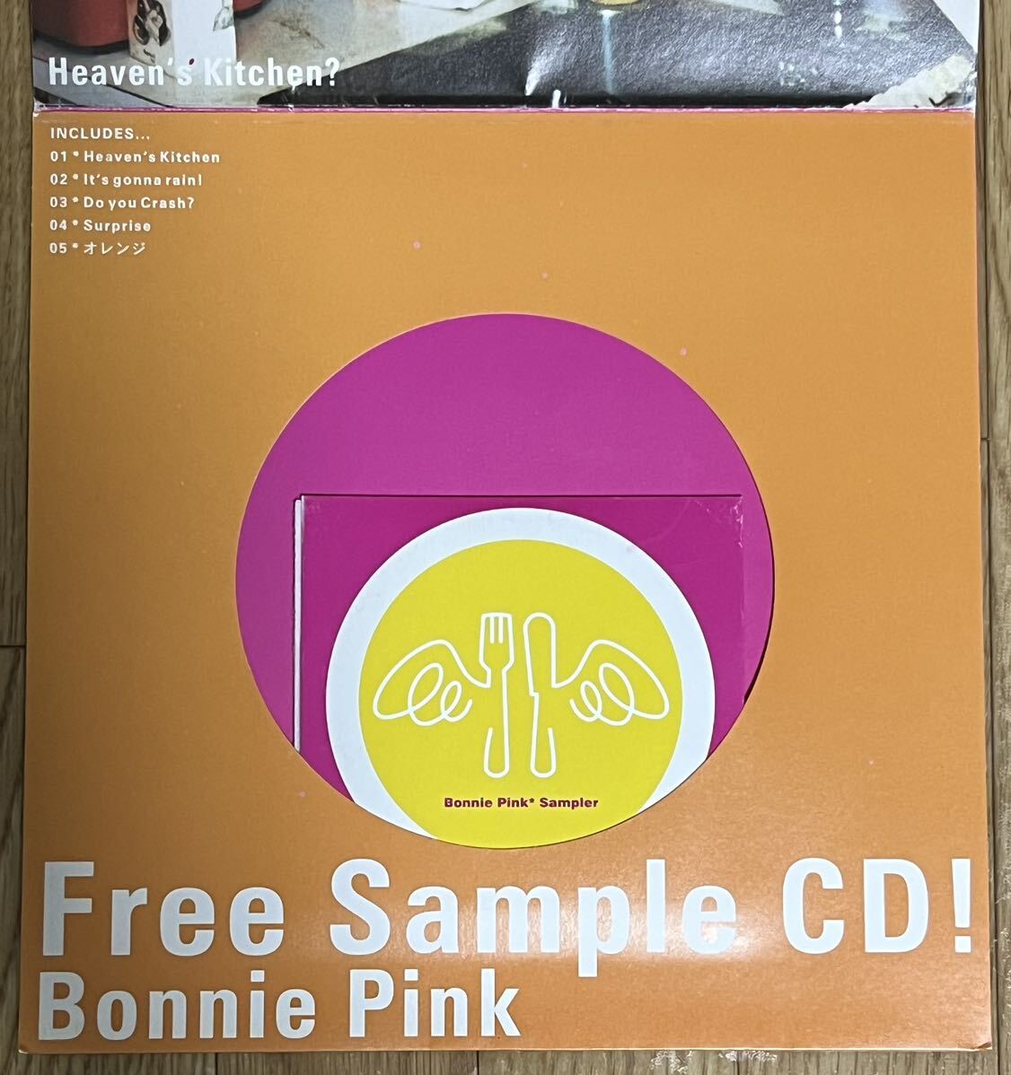 Bonnie Pink Free Sample CD 8cmシングル 7インチサイズ 非売品_画像4